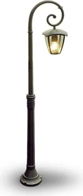 Immagine prodotto di V-TAC 1XE27 136 cm IP44 nero VT-737 Lanterna da giardino