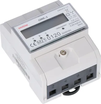 Obrázok produktu pre OWE-3 3-fázový merač spotreby energie