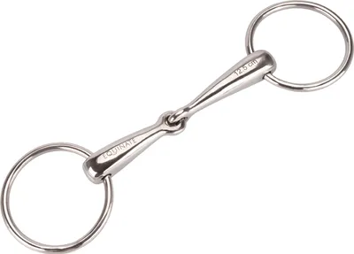 Produktbild von Equinate Wassertrense Edelstahl 18mm einfach gebrochen 11,5cm