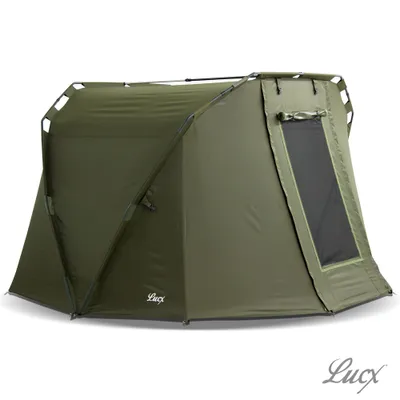 Produktbild von Bivvy Caracal 1-2 Mann Angelzelt 295x290x165 cm mit 10.000 mm Wassersäule