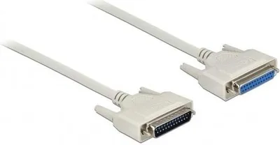 Immagine prodotto di Delock 86907 DELOCK Serielles Kabel D-Sub 25 Stecker zu Buchse 0,5 m