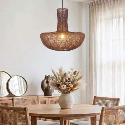 Produktbild von Milton & Oldbrook Rattan Hängelampe Ø 50 cm Oeiras