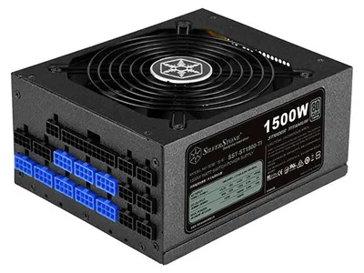 Obrázek produktu pro Silverstone ST1500-TI, 1500 W, 90 - 264 V, 1600 W, 47 - 63 Hz, Aktivní, 120 W