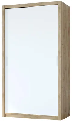 Produktbild von Schiebeschrank VISTA 120 artisan eiche / weiß