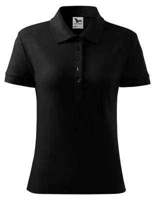 Produktbild von Adler - Poloshirt für Damen, Baumwolle PP10003 (S) (Schwarz)