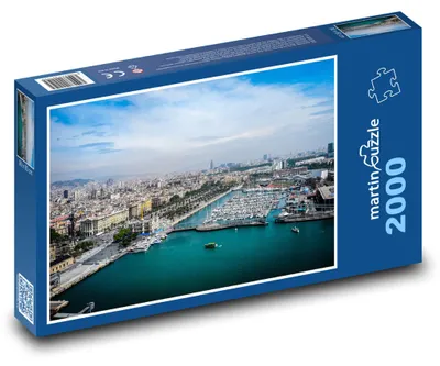 Obrázok produktu pre martinpuzzle - Puzzle 2000 - Španielsko, Barcelona - prístav