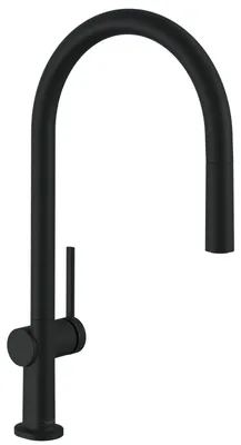 Obrázek produktu pro hansgrohe kuchyňská baterie flexibilní TALIS M54 černá matná 72802670