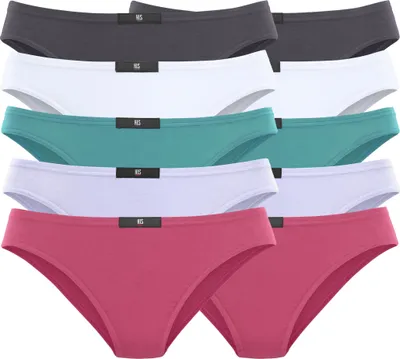 Produktbild von H.I.S. Slip anthrazit, weiß, mint, flieder, pink Größe 34