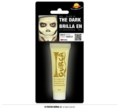 Obrázok produktu pre Halloween Mystic Gel Fluorescenčné efekty Dark Night, farba: svieti v tme