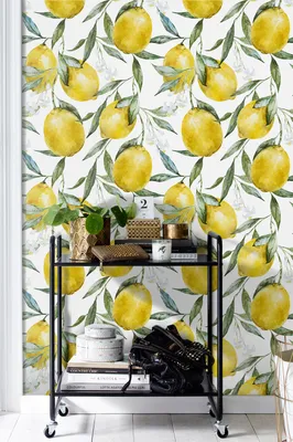 Produktbild von Coloray Fototapete 250x104 cm Latextapete Magicstick - Zitronenfrüchte