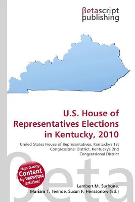Produktbild von U.S. House of Representatives Elections in Kentucky, 2010