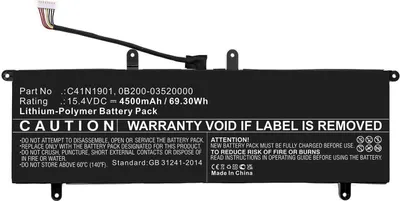 Zdjęcie produktu dla CoreParts MBXAS-BA0318, 104 mm, 7,45 mm, 277,5 mm, 258,2 g, 104 mm, 7,45 mm