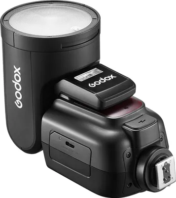 Obrázok produktu pre GODOX V1 PRO N 2,4G bezdrôtový blesk pre fotoaparát 1/8000s HSS 1,3s Recyklačný čas s režimom blesku M/TTL 10 úrovní nastaviteľného jasu Podpora napájania typu c
