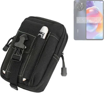 Produktbild von K-S-Trade Gürtel Tasche kompatibel mit Blackview Shark 8 Gürteltasche Holster Schutz Hülle Handy Hülle Smartphone outdoor Handy-Hülle schwarz