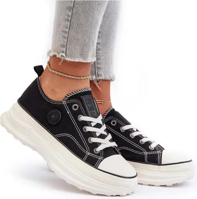 Produktbild von Damen-Sneaker mit massiver Sohle Big Star NN274125 Schwarz 41