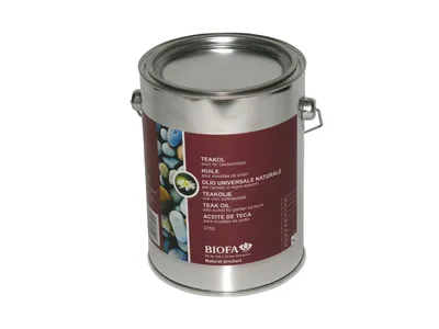 Produktbild von BIOFA Teaköl 3752 für Gartenmöbel 2,5L