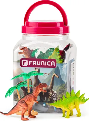 Obrázok produktu pre Zvířátka figurky sada v MEGA tubě - Dinosauři