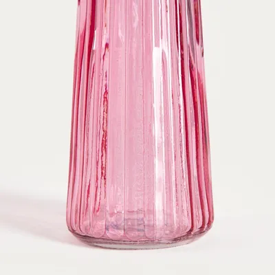Produktbild von HOMLA AMILY Glasvase rosa 6,5x23 cm