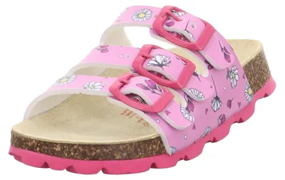 Produktbild von Superfit Mädchen Fussbettpantoffel Hausschuh, Rosa Mehrfarbig 5560, 41 EU