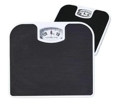 Produktbild von Mechanische Personenwaage Analog 130kg Schwarz