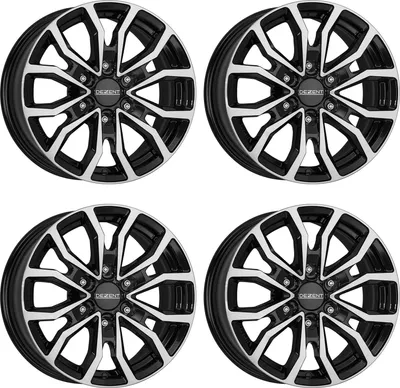 Produktbild von 4 Dezent KC dark Felgen 7.5Jx18 6x139.7 für Toyota Hilux
