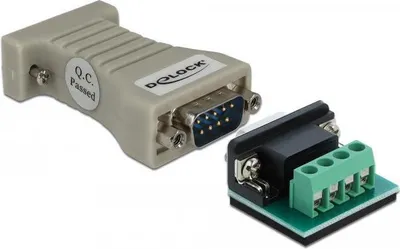 Obrázek produktu pro DELOCK Konverter 1 x Seriell RS-232 DB9 > 1 x Seriell RS-485
