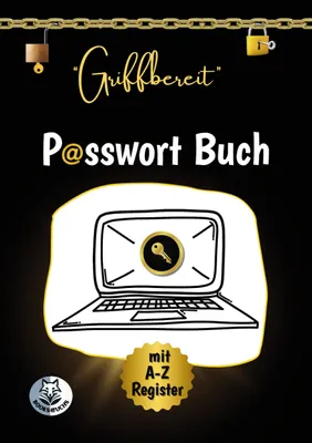 Produktbild von "Griffbereit" - PASSWORT BUCH mit A-Z Register
