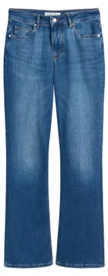 Productafbeelding van Marc O'Polo dames jeansbroek met stretch, flared pasvorm, blauw (Cashmere Soft B)