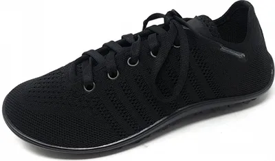 Obrázek produktu pro Leguano dámské boty barefoot sneaker nízké sportovní šněrovací černé, velikost bot:39 EU