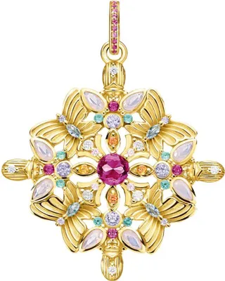 Produktbild von Thomas Sabo Anhänger PE877-996-7 Schmetterling Silber vergoldet