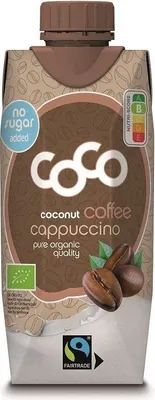 NAPÓJ KOKOSOWY A'LA CAPPUCCINO BEZ DODATKU CUKRÓW BIO 330 ml - COCO (DR MARTINS)