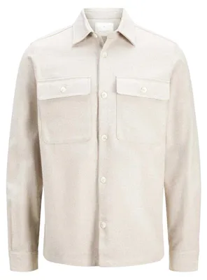 Image de Jack And Jones - Veste chemise pour homme, poche poitrine GT20237 (XXL) (jaune sable été)