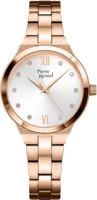 Obrázok produktu pre Hodinky Pierre Ricaud P22065.9183Q CYRKONIE rose gold