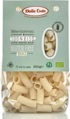 Produktbild von Cestoviny (ryža) MACCHERONI BEZLEPKOVÉ250 g - DALLA COSTA