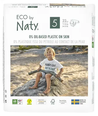 Productafbeelding van Plenky Naty Junior, voor kinderen van 11-25 kg, 22 stuks