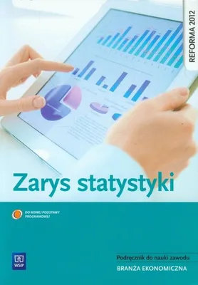 Produktbild von WSiP Zarys statystyki. Podręcznik do nauczania zawodów z branży ekonomicznej, Edukacyjny, Polski, Broszurowa okładka, 200 stron(y)