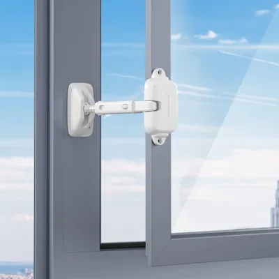 Produktbild von Fensterbegrenzer Kindersicherung Einstellbar Weiß 1 Stück