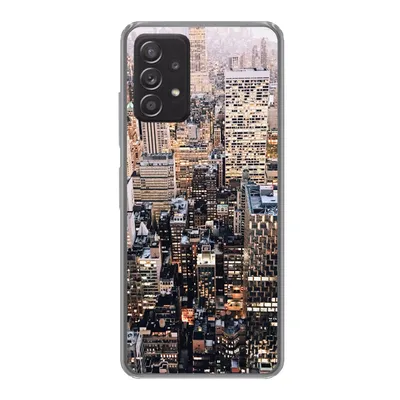 Produktbild von MuchoWow® Handyhülle Schutzhülle Hülle für Samsung galaxy a73 New York - NYC - Amerika Silikon Softcase Handy Hülle - Handyhülle