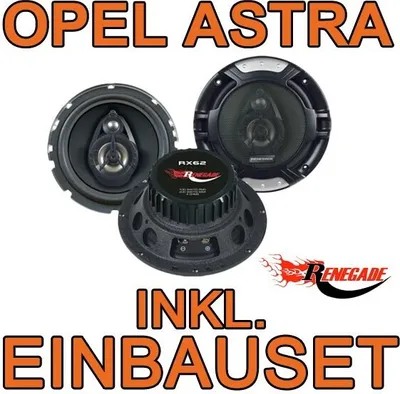 Produktbild von Renegade RX 62 - 16,5cm Koax-System für Opel Astra J - justSOUND