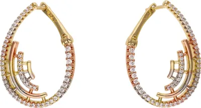 Image de Boucles d'oreilles Joella pour femmes - or, taille unique