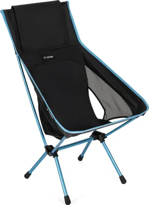 Produktbild von Helinox Chair One Highback (RE), 145 kg, Campingstuhl, 4 Bein(e), 1,16 kg, Aluminium, Nylon, Polyester, Gummi, Silikon, Schwarz, Blau