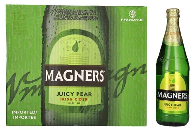Produktbild von Magners Irish Cider JUICY PEAR 4,5% Vol. 12x0,568l