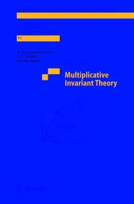 Produktbild von Multiplicative Invariant Theory