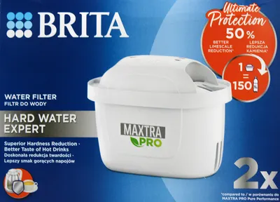 Obrázok produktu pre Filtračná vložka Brita Maxtra Pro Extra ochrana proti vodnému kameňu 2 balenia