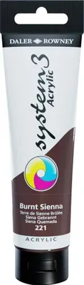 Immagine prodotto di Daler Rowney System3 Pittura acrilica Terra di Siena bruciata 150 ml 1 pz