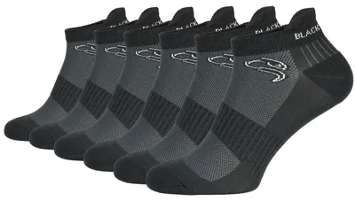 Produktbild von Sport Sneaker Socken 6 Paar Damen & Herren Anthrazit 43-46 Kompression gepolstert