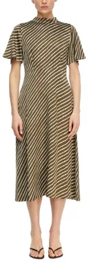 Produktbild von Comma Damenkleid Grün Größe 44