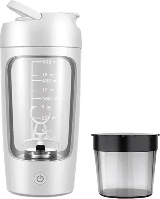 Immagine prodotto di Shaker elettrico per il fitness - Shaker automatico per proteine - Bicchiere sportivo elettrico - Shaker sportivo - Bicchiere elettrico per il fitness - Shaker automatico per proteine