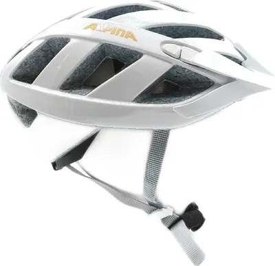 Produktbild von ALPINA Erwachsene Fahrradhelm PANOMA CLASSIC weiß Prosecco glänzend 52 57cm passend optimal