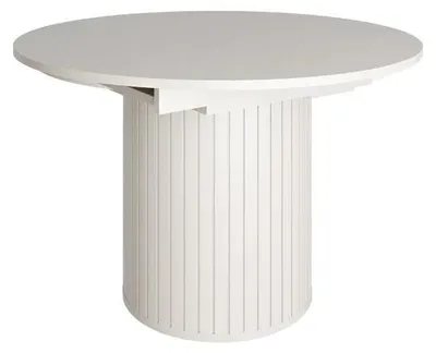 Produktbild von MOBAE LINEA 09 Esstisch ausziehbar 160x120 cm Kaschmir moderner Küchentisch Esszimmertisch erweiterbar stabil Design Tisch